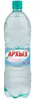 Вода «Архыз» 1 литр, газ, пэт, 9 шт. в уп. картинки